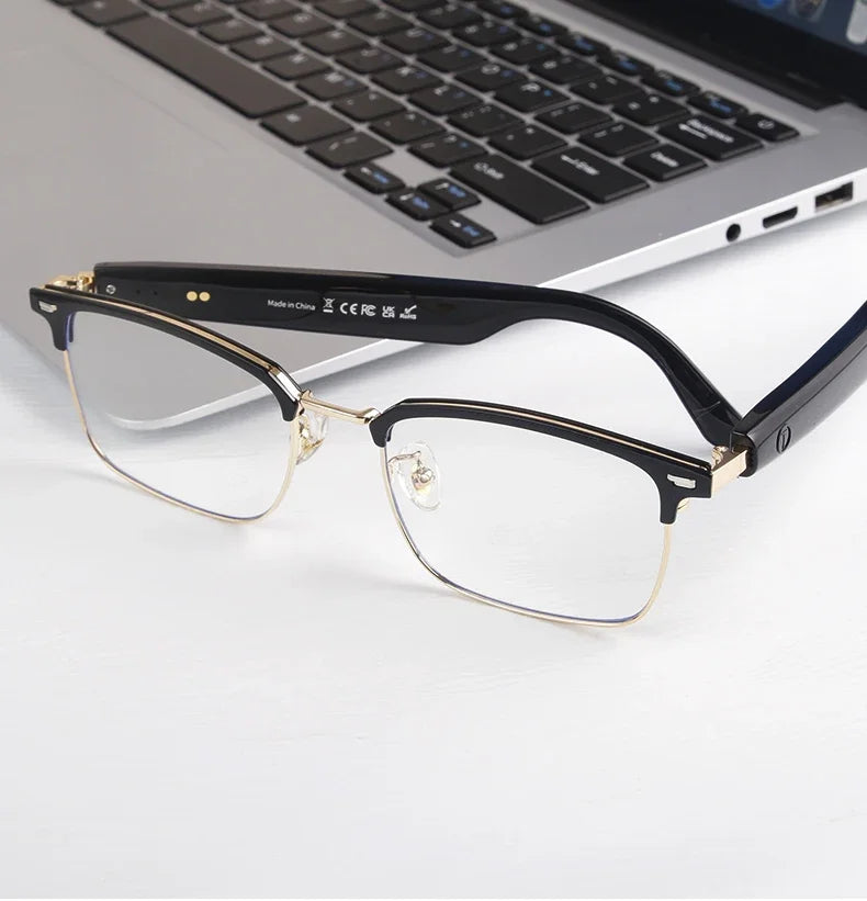 Smart Glasses with Color-Changing Lenses & Bluetooth Audio