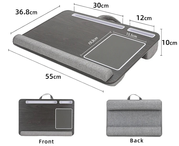 Portable Multi-Purpose Laptop Desk with Anti-Slip Mouse Pad