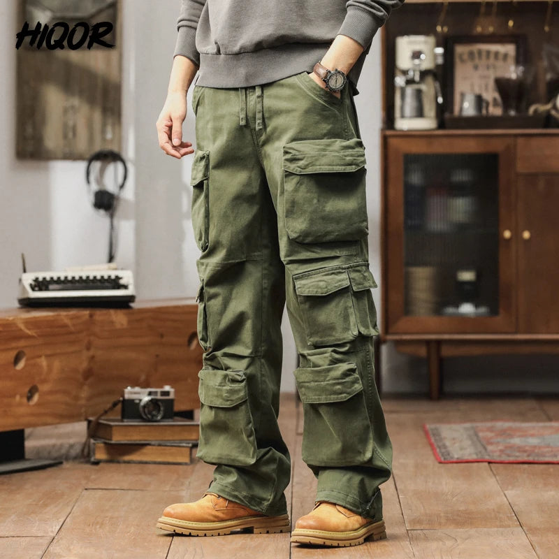 Versatile Men's Cargo Jogger Pants for Outdoor Adventures