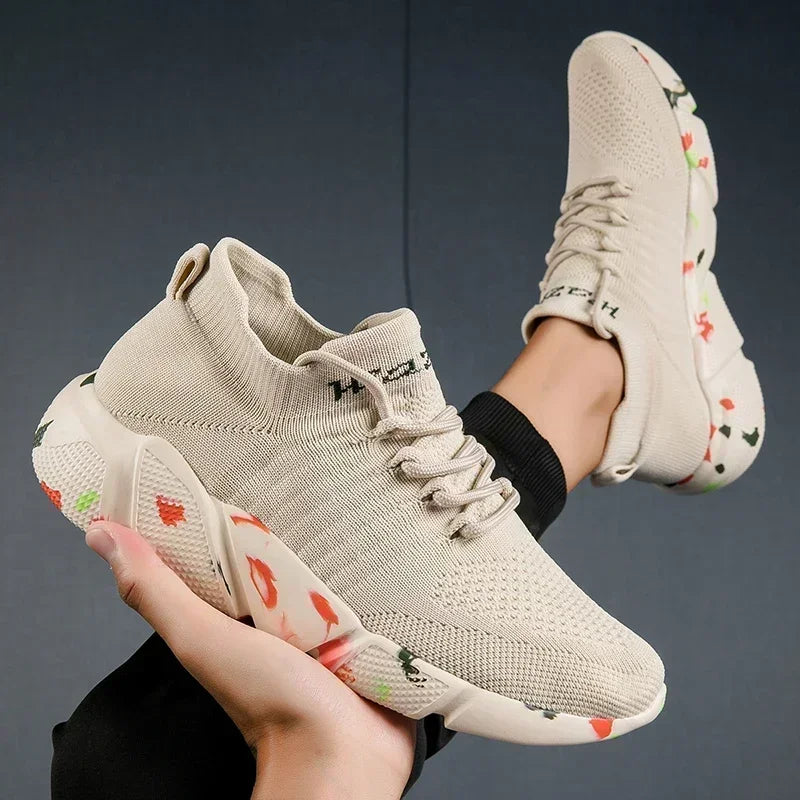 Men's Breathable Sneakers | Comfortable Casual Walking Shoes