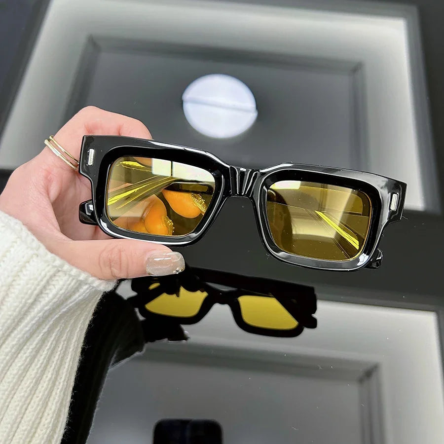 Trendy Square Sunglasses for Men & Women | Luxury Vintage Style