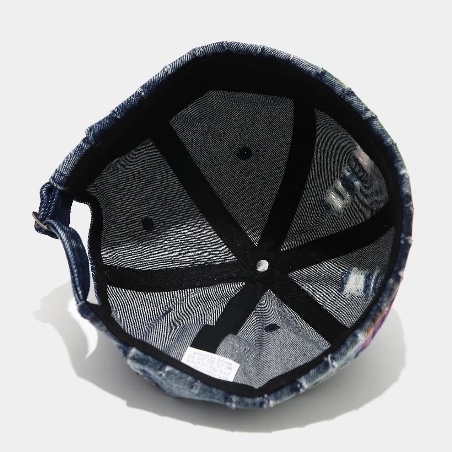 Adjustable Denim Docker Cap | Retro Hip Hop Unisex Streetwear