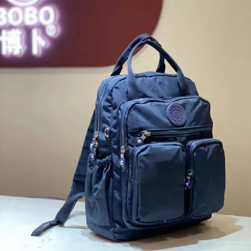 Stylish Multi-Pocket Waterproof Backpack for Women | Travel & School