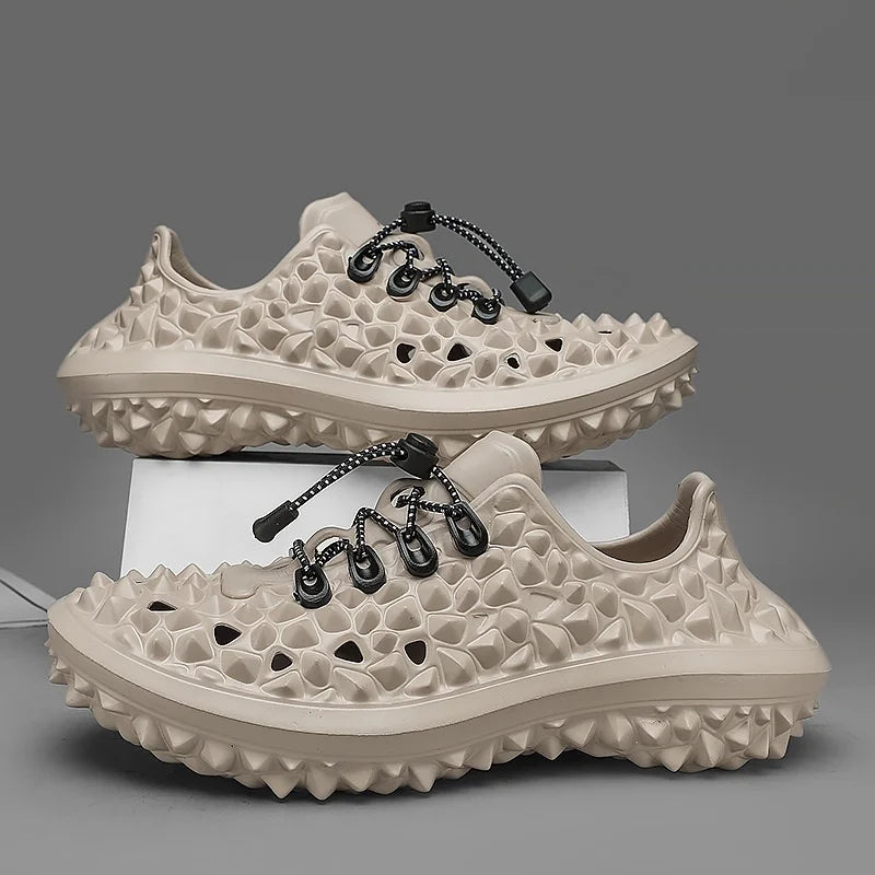 Men's Durable Hollow-Out Clogs | Lightweight Outdoor Sandals