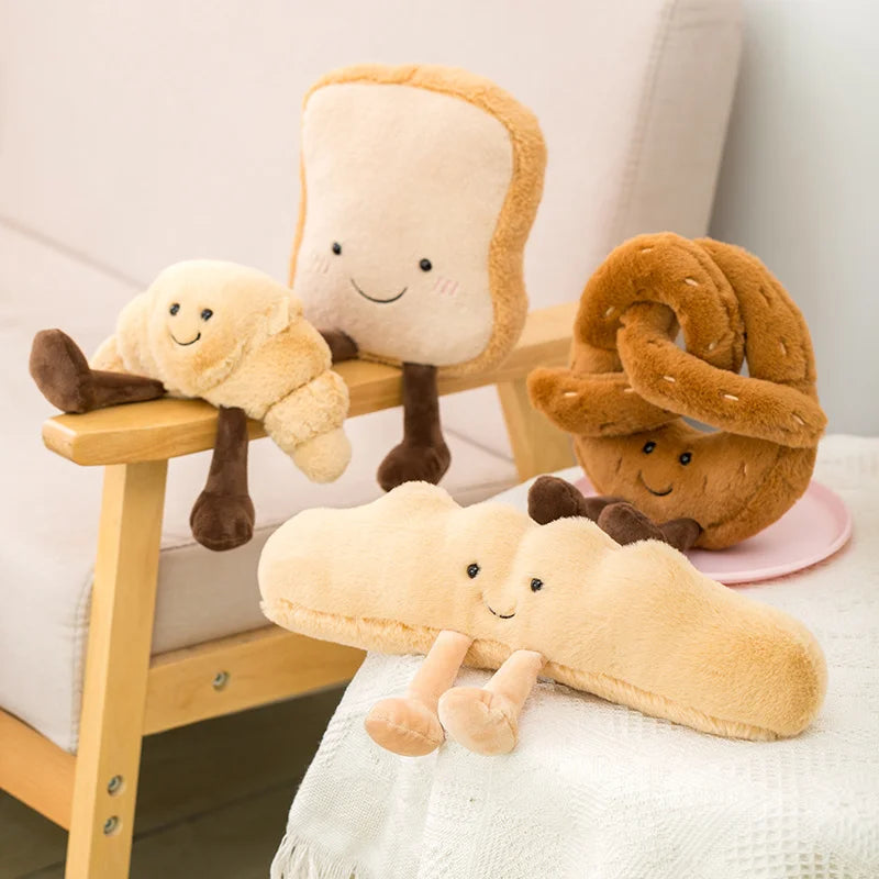 Cute Breakfast Egg Plush Pillow | Soft Food Doll Toy & Decor