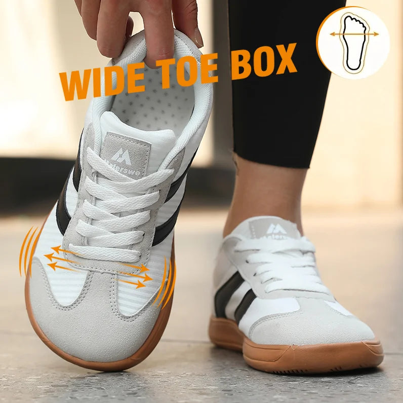 Women's Lightweight Wide Toe Barefoot Running Shoes | Casual Sports