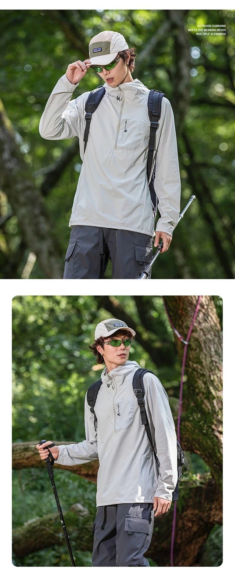 Men's Quick-Dry Outdoor Long Sleeve T-Shirt | Breathable Comfort
