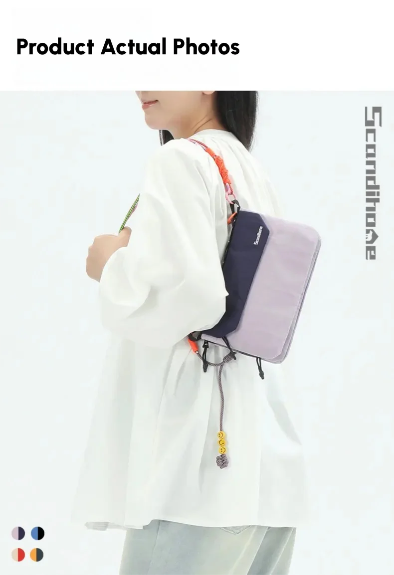 Waterproof RFID Blocking Crossbody Travel Bag for Men & Women