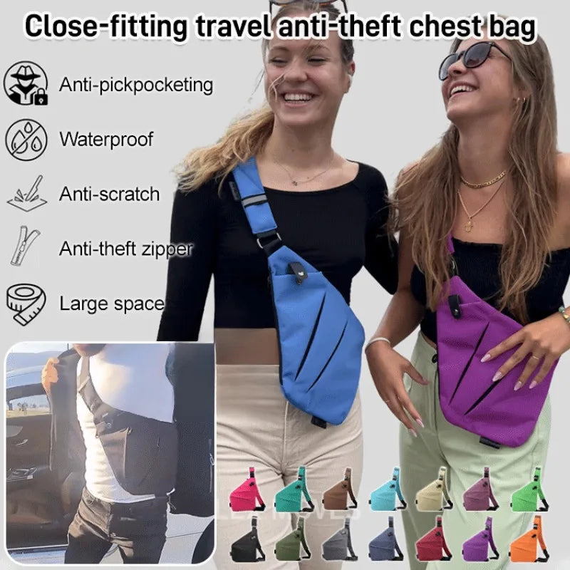 Large Capacity Tactical Chest Bag | Multi-Pocket Shoulder Bag