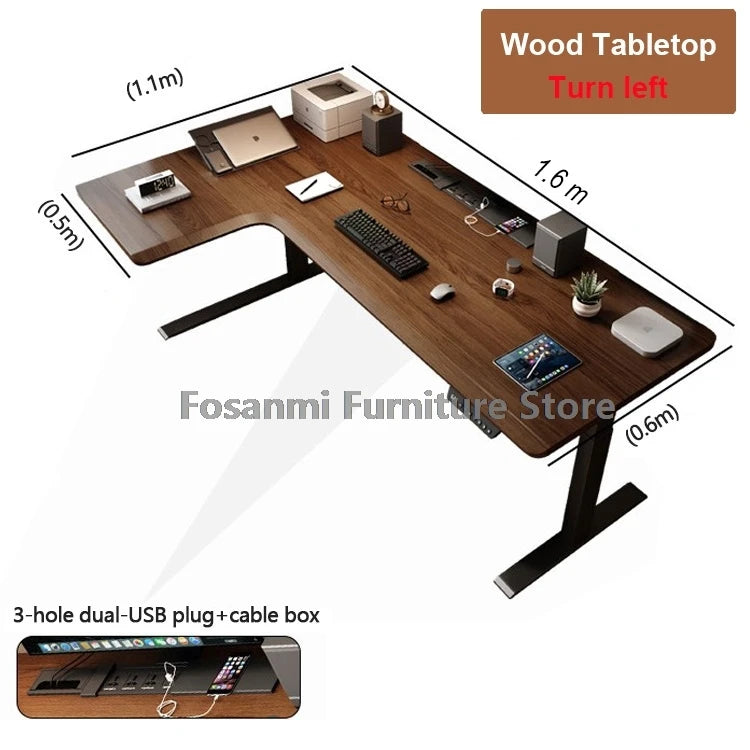 Electric Adjustable Height Desk with LED Display | Ideal for Home or Office