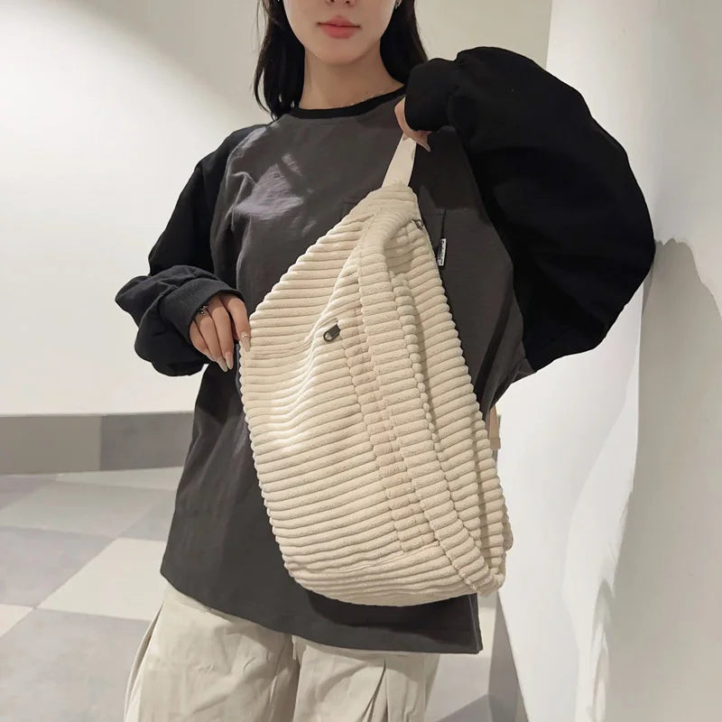 Large Capacity Casual Waist Bag | Stylish Crossbody Phone Purse