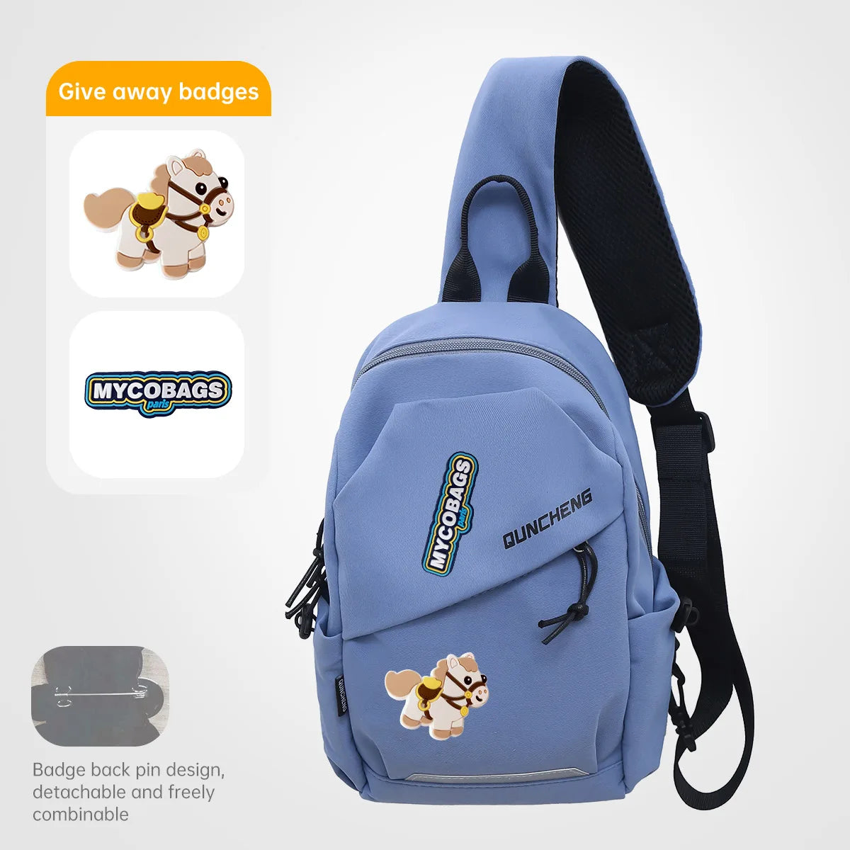Versatile Crossbody Shoulder Bag for Outdoor Activities