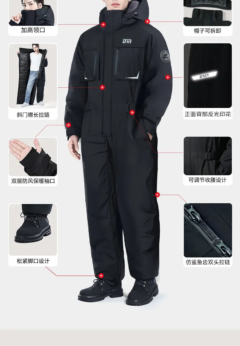 Winter Motorcycle Riding Jacket | Coldproof & Waterproof Gear