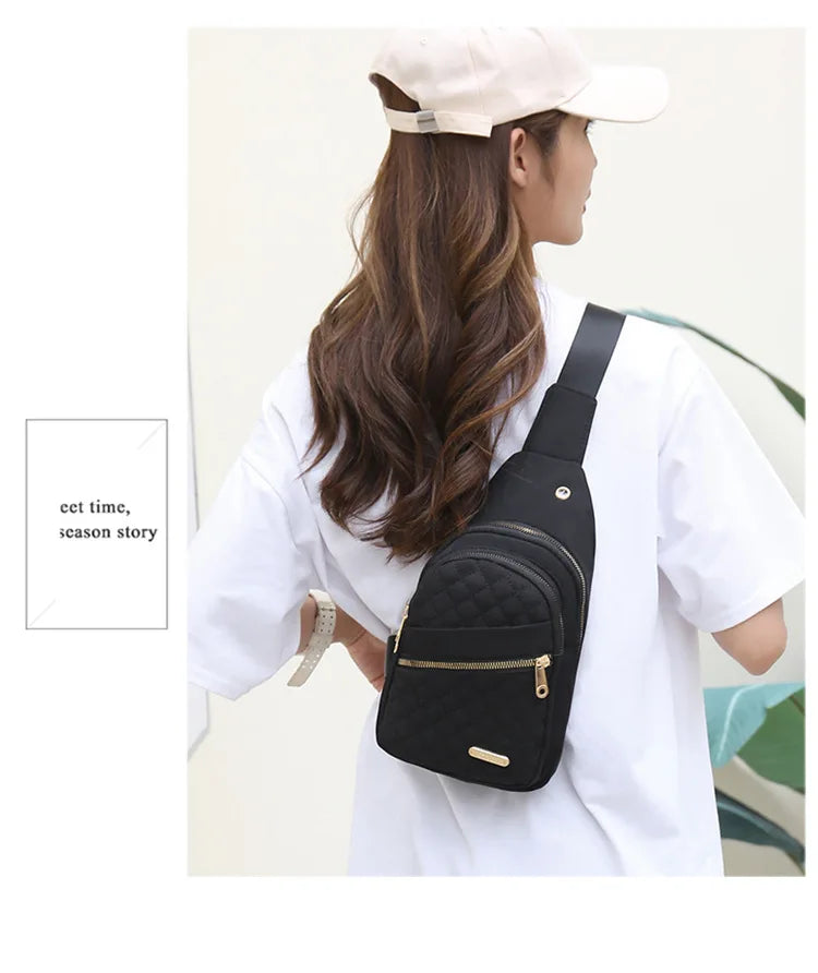 Women's Multi-Layer Embroidered Backpack | Casual Outdoor Style