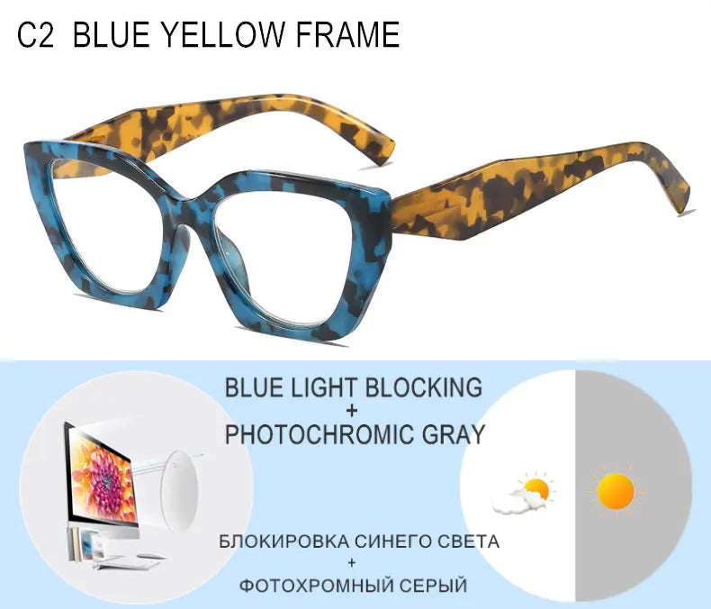 Custom Prescription Glasses for Myopia | Stylish Blue Light Protection