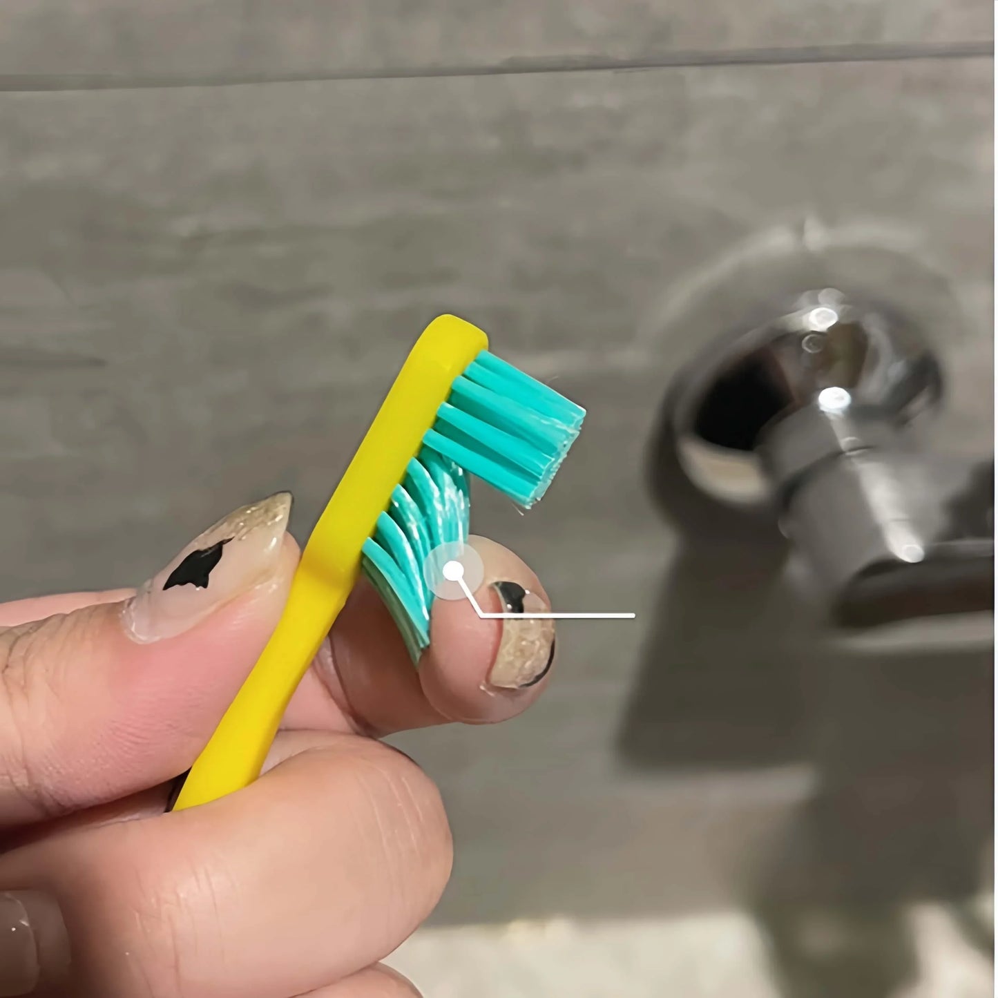 Chocolate Swiss Nylon Bristle Toothbrush Set | Travel Friendly Care