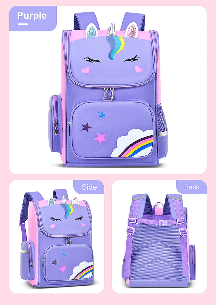 Cute Unicorn Backpack for Kids | Fun Schoolbag for Boys & Girls