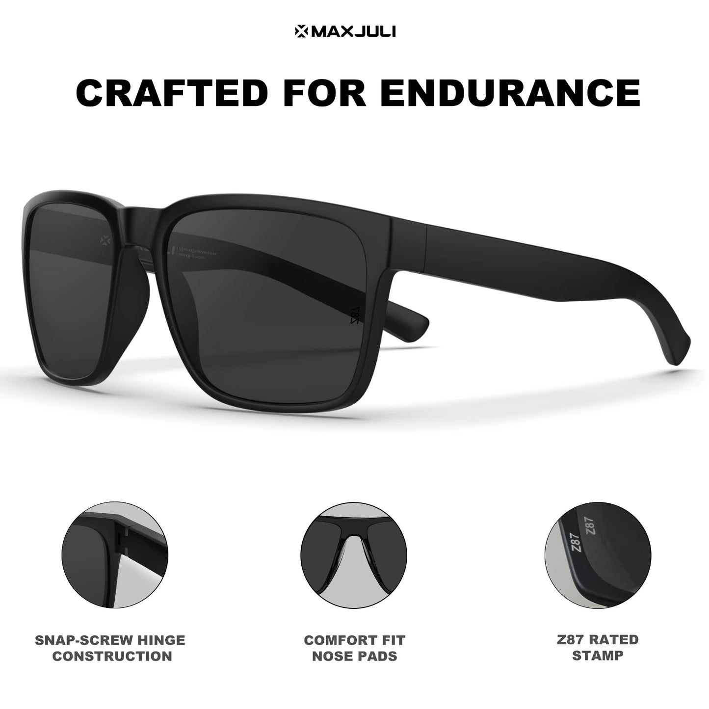 Polarized Oversized Sunglasses | Ultralight UV400 Sport Glasses