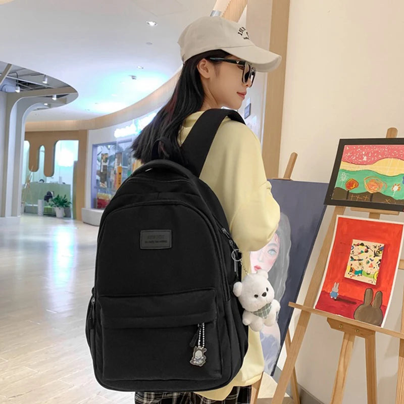 Stylish High Capacity Waterproof Backpack for Women & Girls