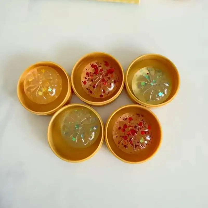 Crystal Bun Cute Mini Soup Dumpling Shaped Stress-relief Squeeze Toy, Venting Office Prank Toy, Slow Rebound, Fun Gift