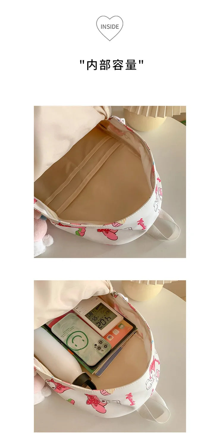 Kawaii Anime Girl Backpack | Large Capacity Student Bag