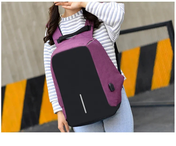 Waterproof Anti-Theft Backpack | Stylish Large Capacity Bag