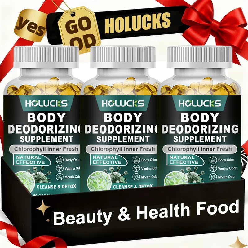 Chlorophyll Capsules | Body Deodorizing & Gut Health Support