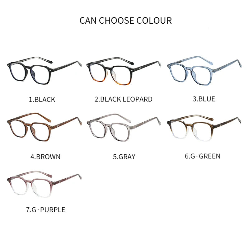 Unisex Anti Blue Light Glasses | Stylish Square Frames for Eye Care
