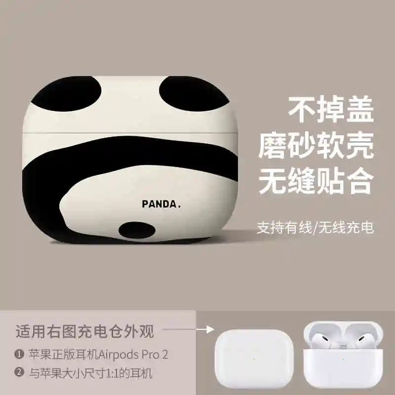 Cute Cartoon Panda AirPods Case | Stylish Protective Cover