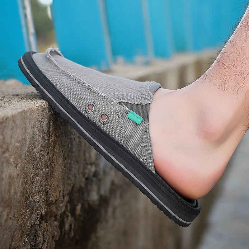 Men's Outdoor Summer Slippers | Breathable Slip-On Sandals
