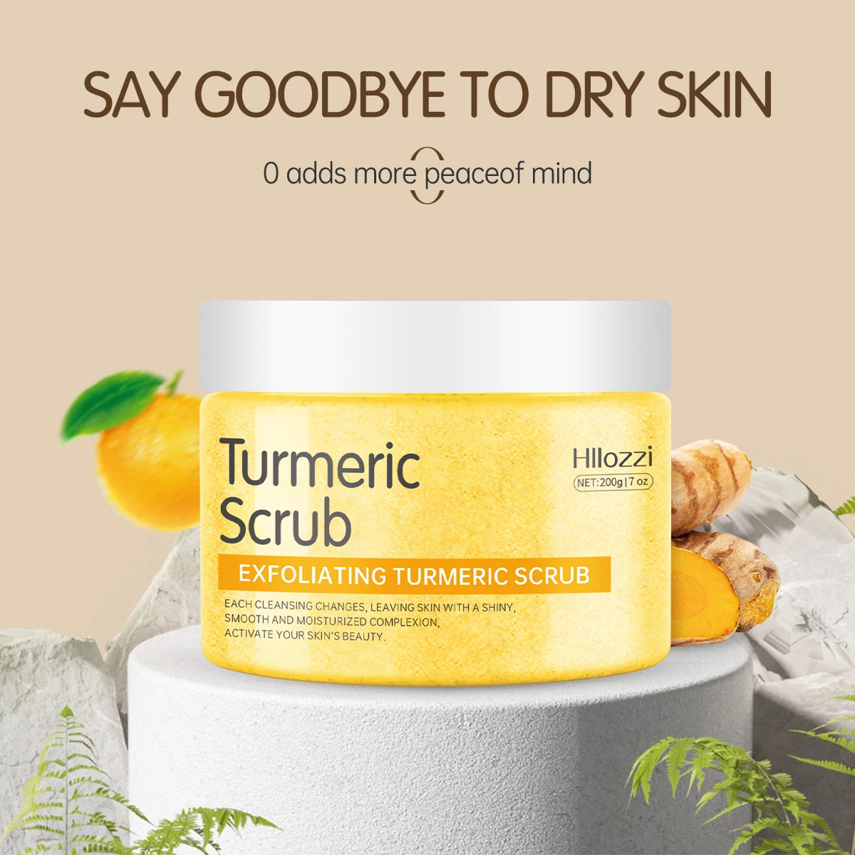 200g Himalayan Salt Body Scrub | Exfoliating & Hydrating Formula