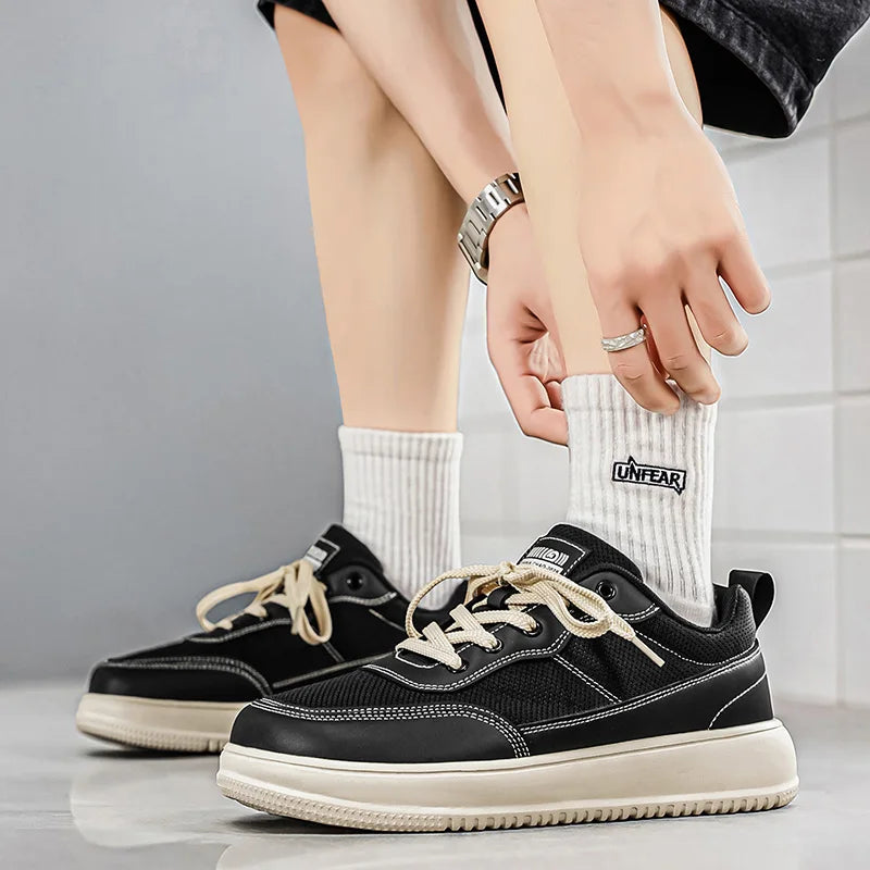Men's Casual Wide Toe Shoes | Breathable and Comfortable Sneakers