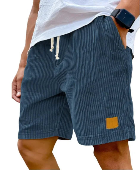 Men's Retro Corduroy Casual Shorts | Stylish Summer Essential