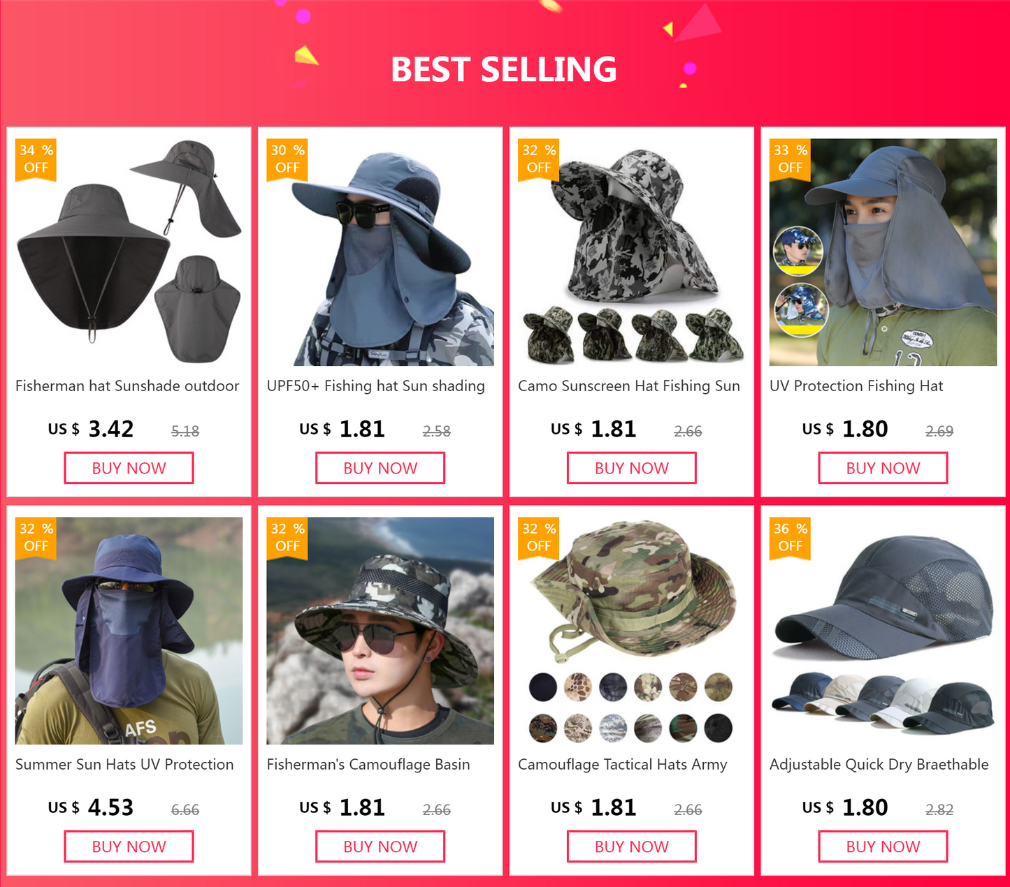 Adjustable Quick Dry Breathable Sports Cap for Outdoor Activities