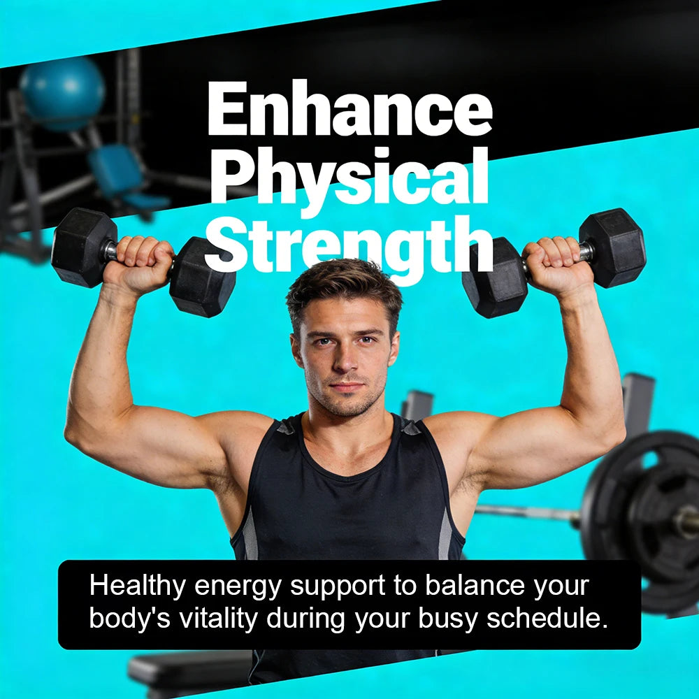 Premium MACA Supplements with Shilajit & Ashwagandha for Vitality