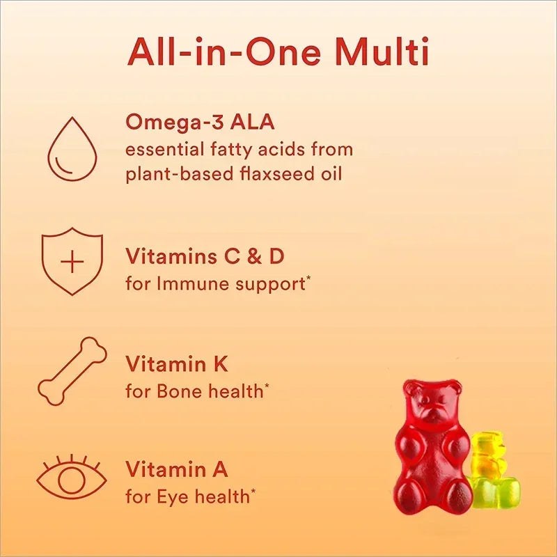 Kids Multivitamins Gummies | Support Healthy Development & Energy