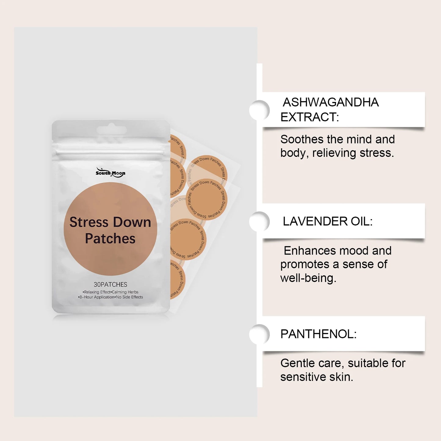 30pcs Pink Body Care Patches | Gentle Formula for Daily Use