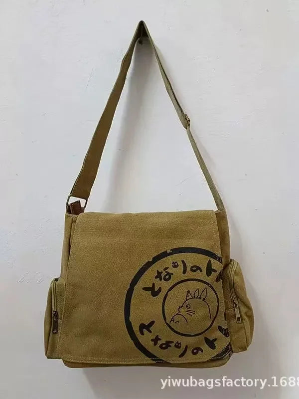 Charming Anime Canvas Bags | Totoro & Chinchilla Designs