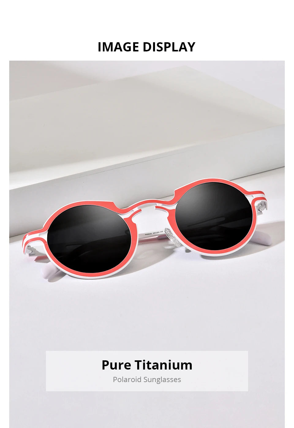Stylish Vintage Round Polarized Sunglasses for Men & Women