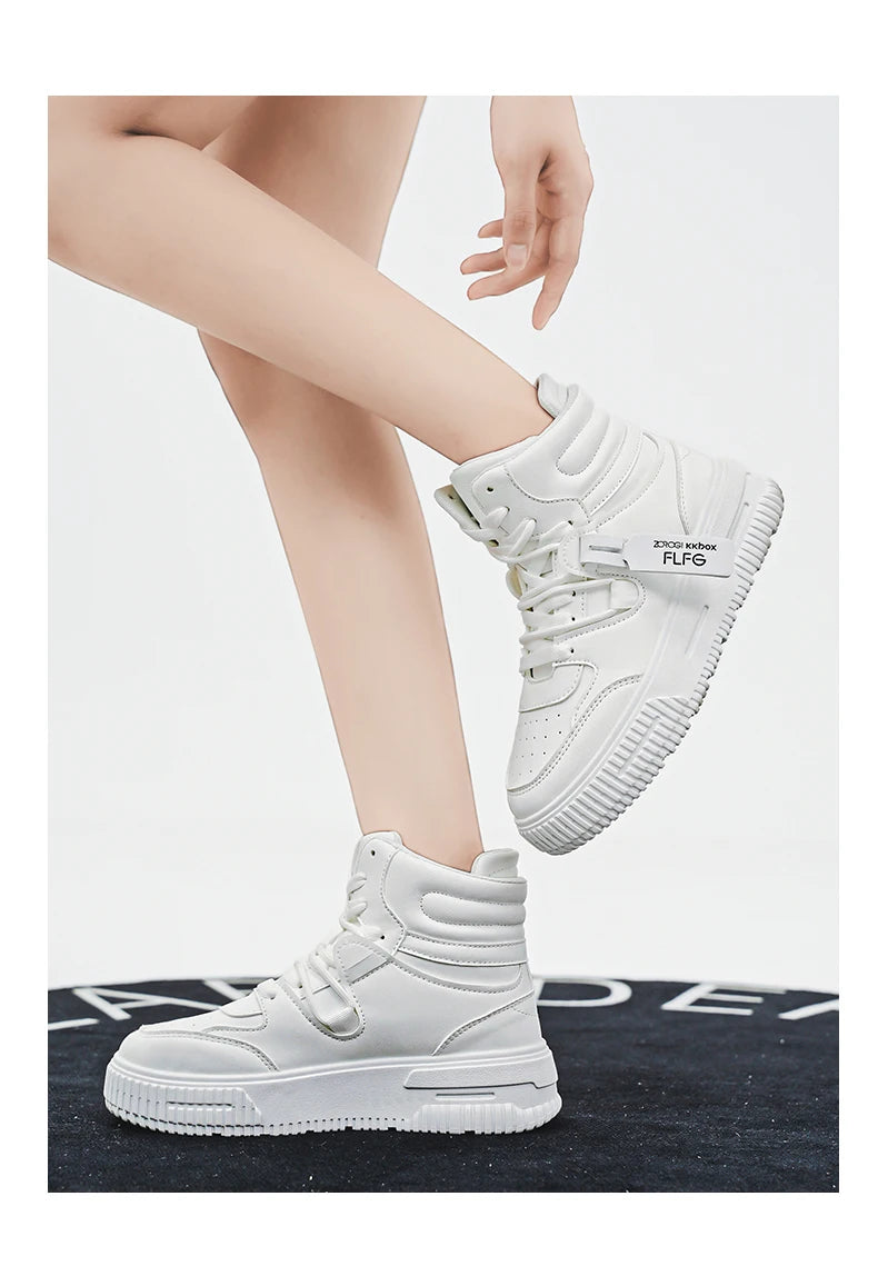 Men's Casual High-Top Sneakers | Stylish & Versatile Footwear
