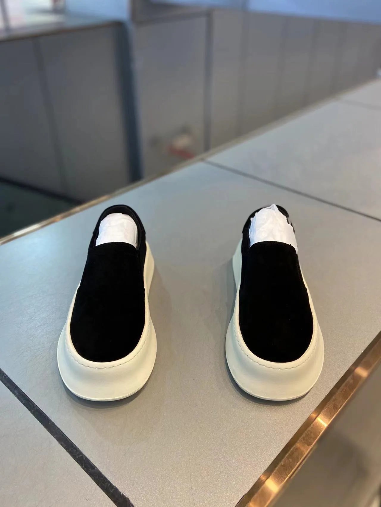 Men's Casual Slip-On Shoes | Comfortable Lightweight Leather Footwear