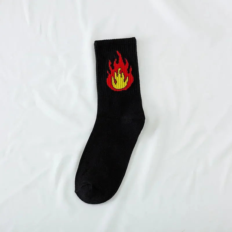 Casual Trendy Long Tube Socks | Antibacterial & Anti-Odor Comfort