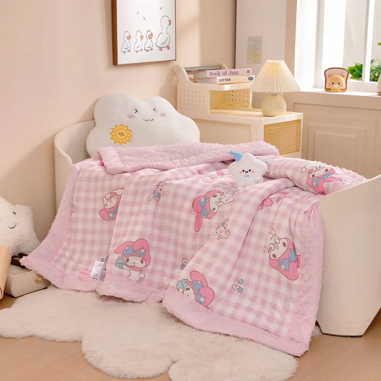 Cartoon Summer Quilt for Kids | Cooling Sensation Blanket