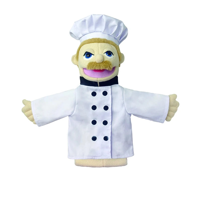 Cartoon Profession Series Plush Hand Puppets | Fun & Engaging Dolls