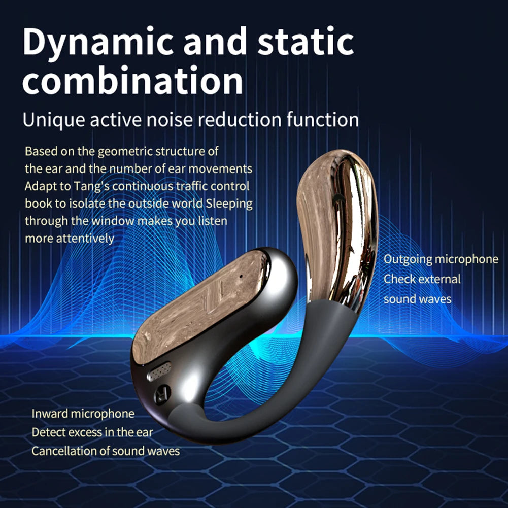 Wireless AI Earphone Translator | Real-Time 144 Languages Earbuds
