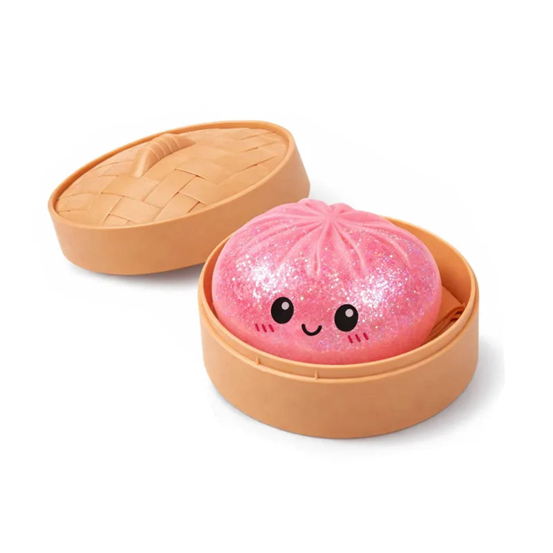 Simulation Flash Dumpling Pressure Ball Slow Rebound Soft Pinch Decompression Office Home Decorat Children Adults Birthday Gifts