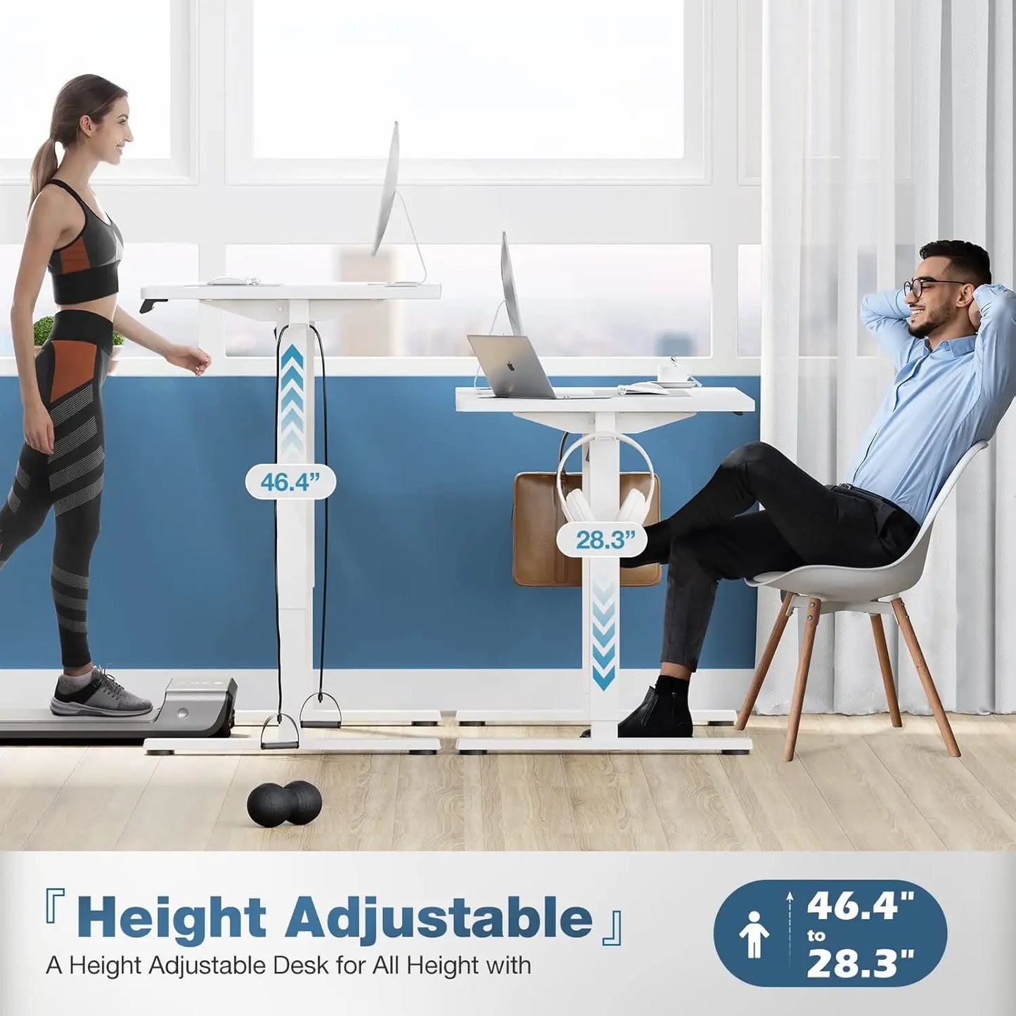 Adjustable Height Electric Standing Desk | Versatile Sit Stand Workstation