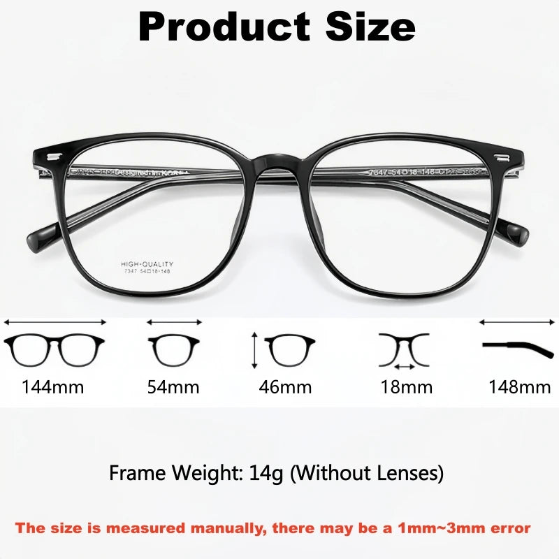 Retro Oval Multifocal Prescription Glasses for Everyone