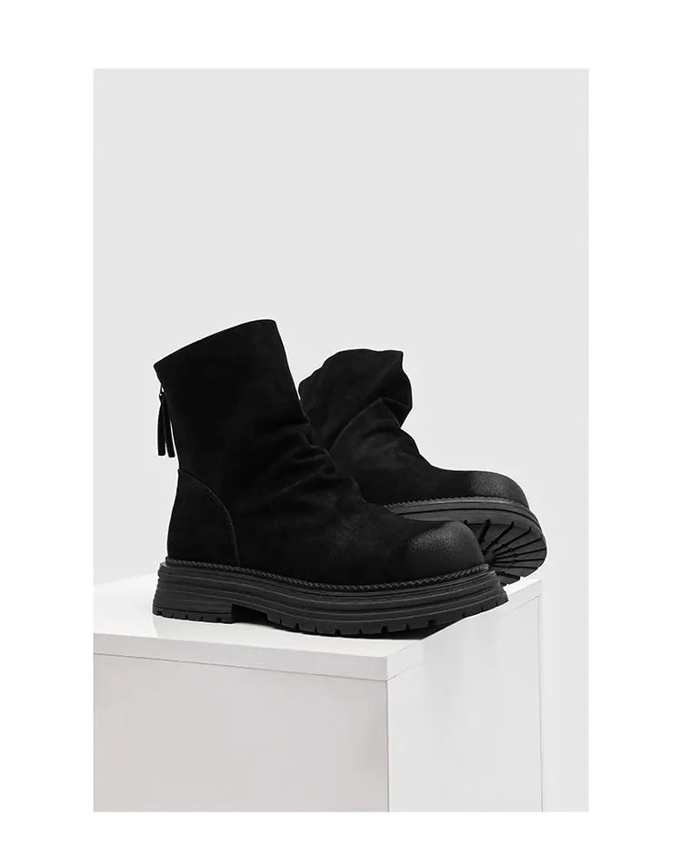 Women's Roman Style Ankle Boots | Stylish Winter Snow Boots