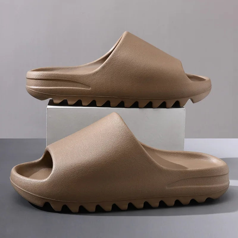 Cloud Thick-Soled Coconut Slippers | Soft Summer Beach Sandals